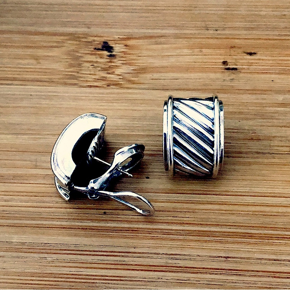 $265  David Yurman  14K Gold & Sterling Silver Copyright D.YURMAN 925 585 - Picture 6 of 7